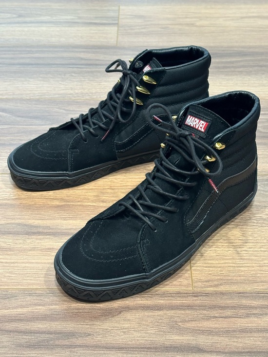 Vans Other - Vans Marvel x SK8-HI Sneaker 'Black Panther’ All Black Colorway Size 11